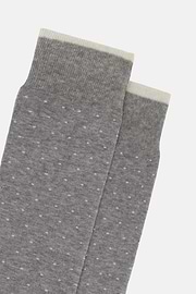 Socken mit Mikropunktemuster, Grau, thumb, 3