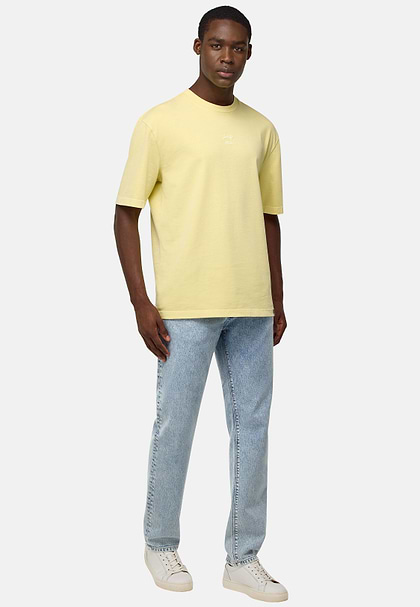 Light Blue Stretch Denim Jeans, Light Blue, hi-res