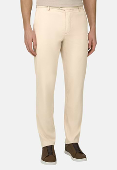 Pantalon En Coton Tencel Extensible