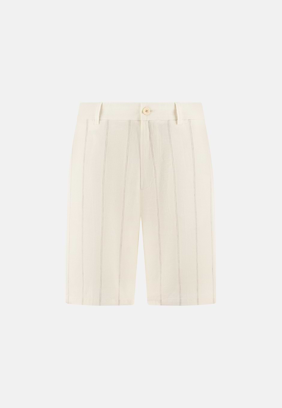 Bermudas in Linen, White, hi-res
