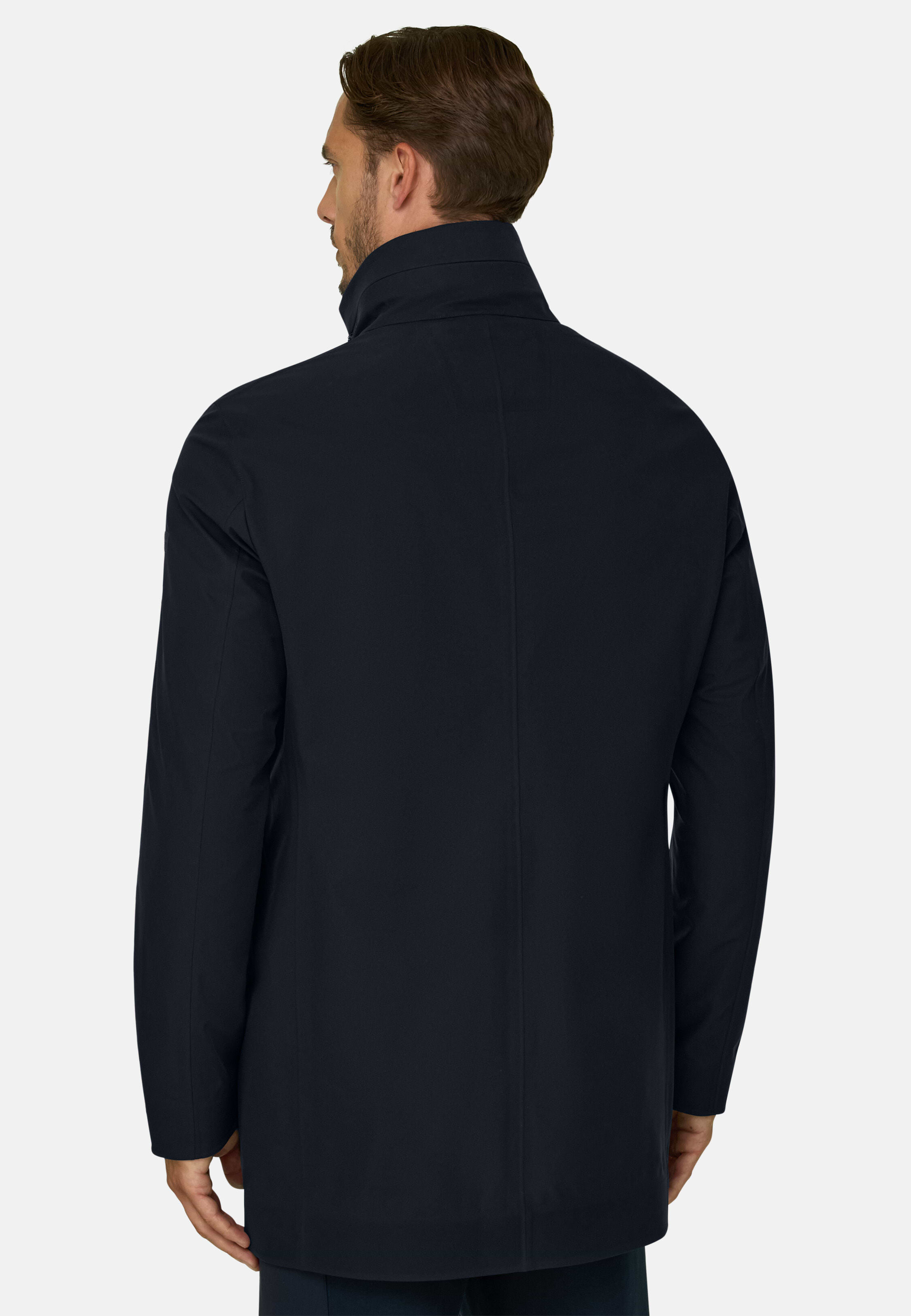 Car Coat aus technischem Gewebe B Tech, Navy blau, hi-res, 4