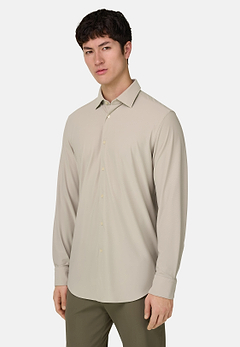 Hemd Aus Elastischem Nylon Slim Fit