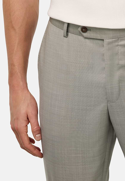 Grisaille Pure Wool Suit, Sand, hi-res