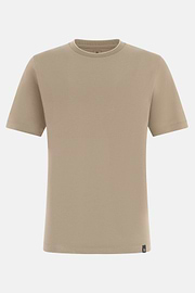 T-Shirt En Coton Tencel, Taupe, thumb, 5