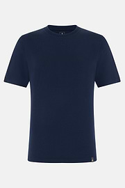 T-Shirt En Coton Tencel, bleu marine, thumb, 5
