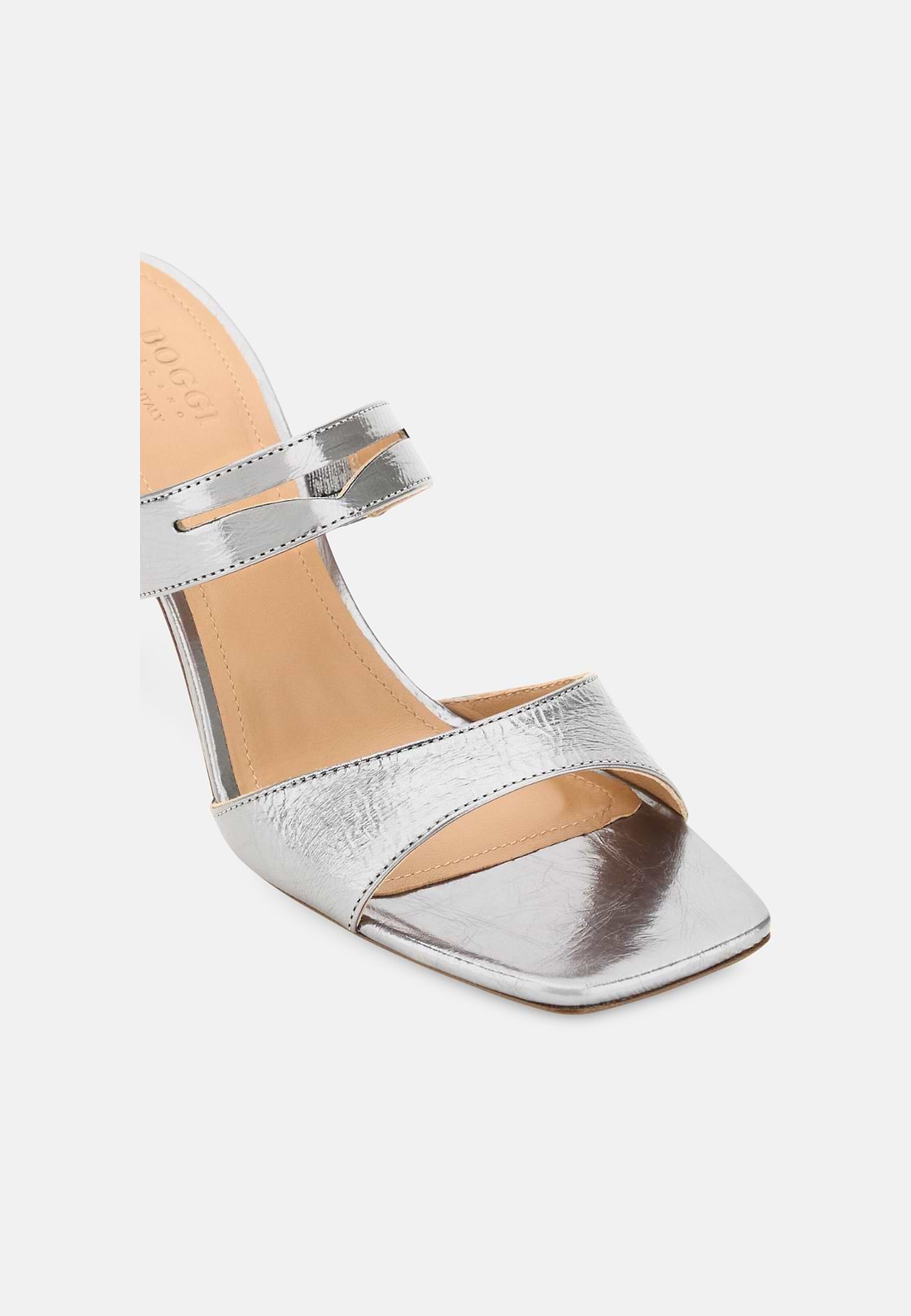 Laminated Leather Mules, DKSL, hi-res, 4