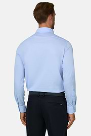 Japanese Jersey Polo Shirt, Light Blue, thumb, 4