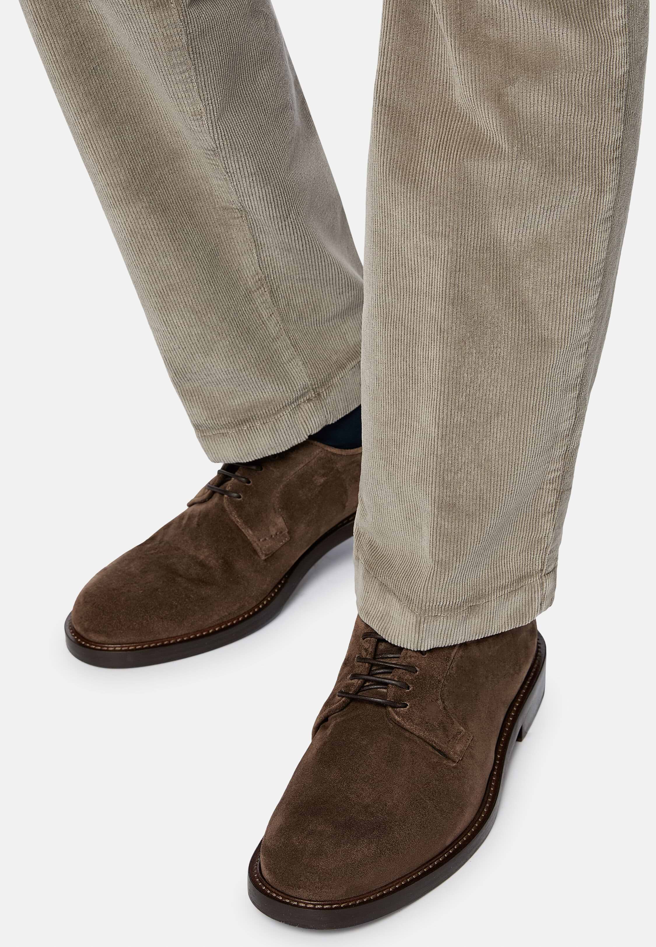 Suede derby shoes store