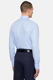 Checjk Windsor Collar Shirt Regular Fit, Light Blue, hi-res