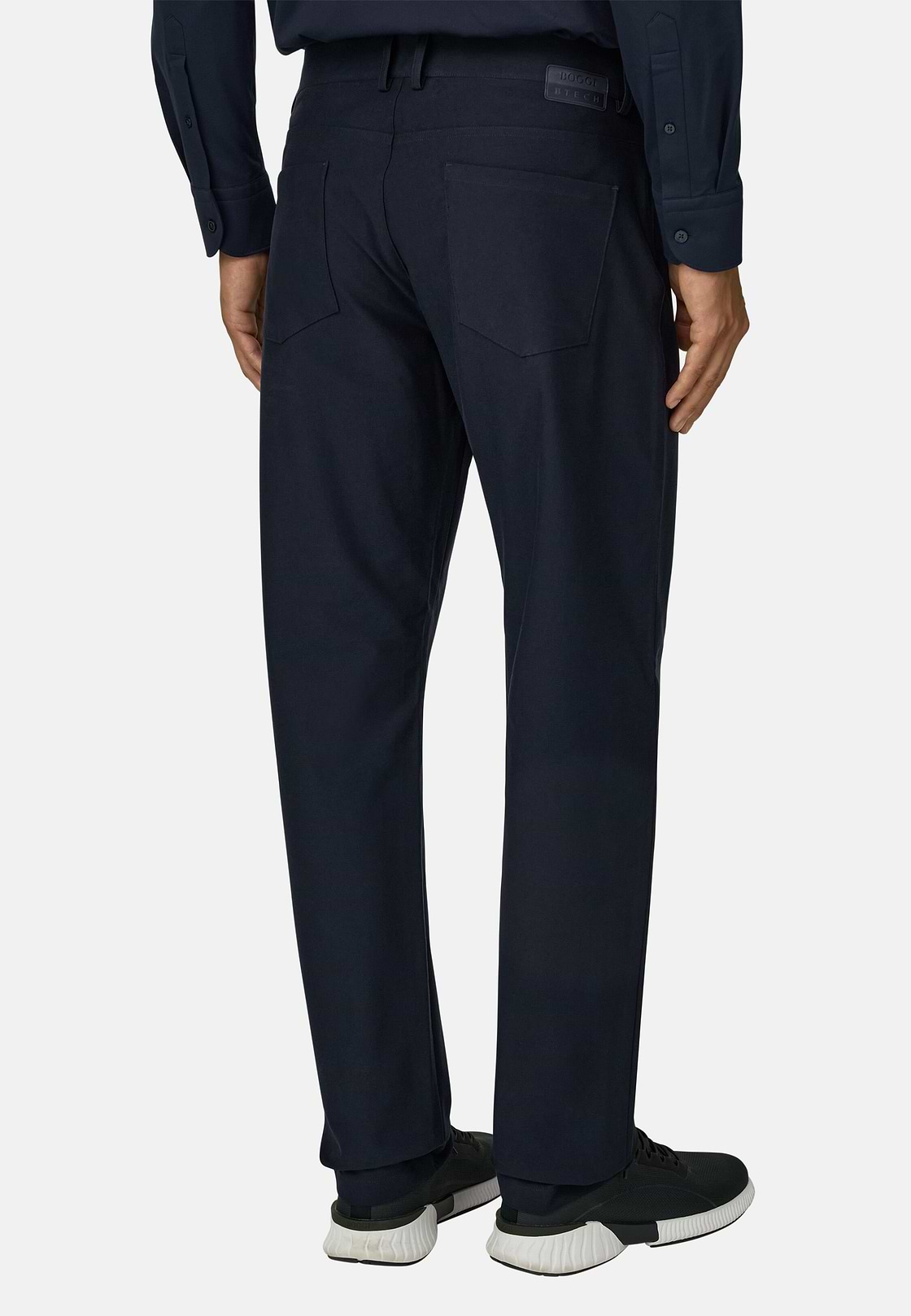 Jeans in Technical Fabric B Tech, Navy blue, hi-res, 5