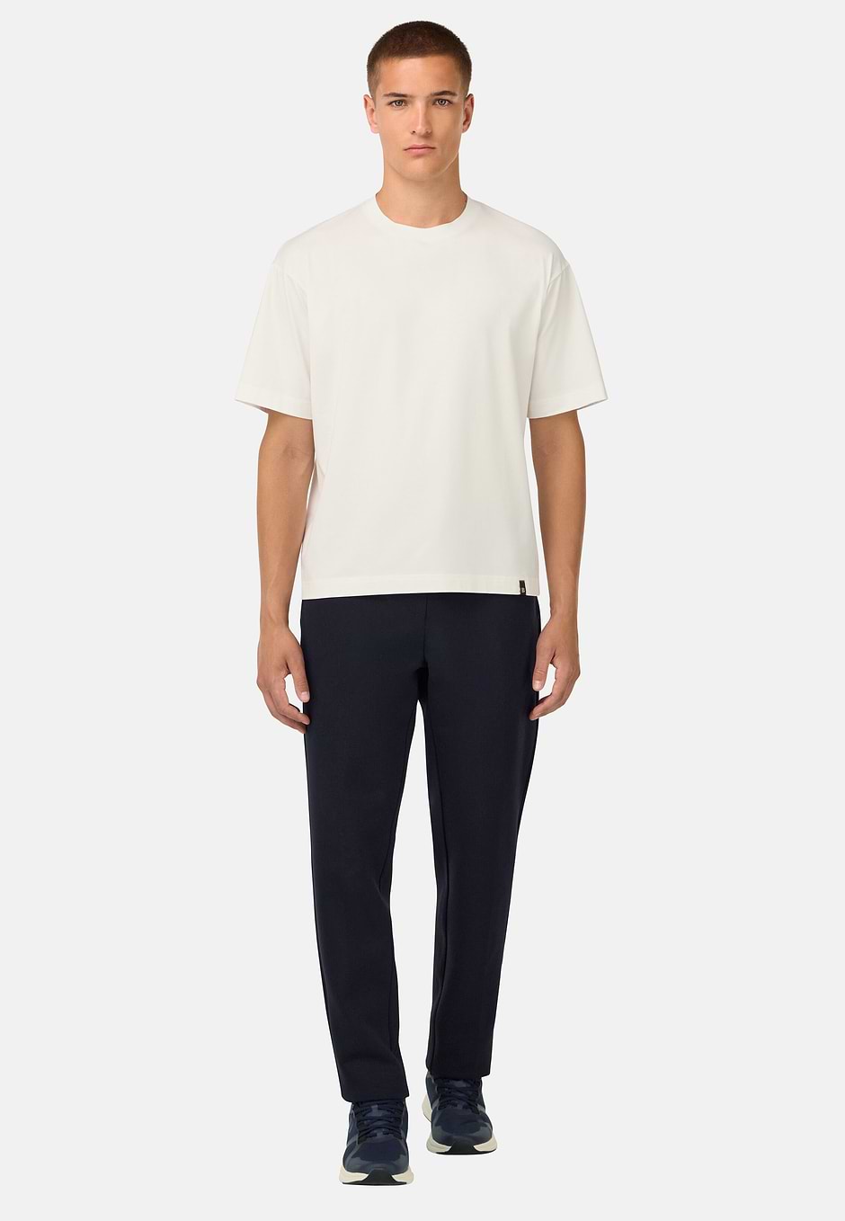 High-Performance Jersey T-Shirt, White, hi-res