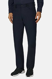 Jeans in Technical Fabric B Tech, Navy blue, thumb, 1
