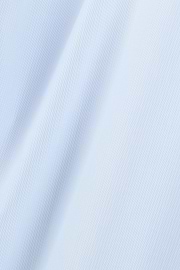 Striped Cotton Slim Fit Shirt, Light Blue, thumb, 5