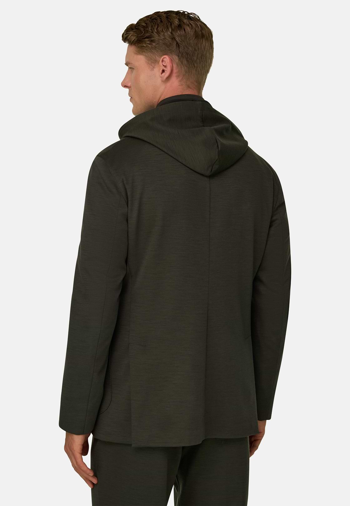 Sweatjacke Madison aus WOOLTECH, Militärgrün, hi-res, 4