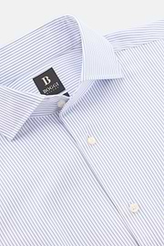 Camicia In Cotone Regular Fit, Azzurro, thumb, 5