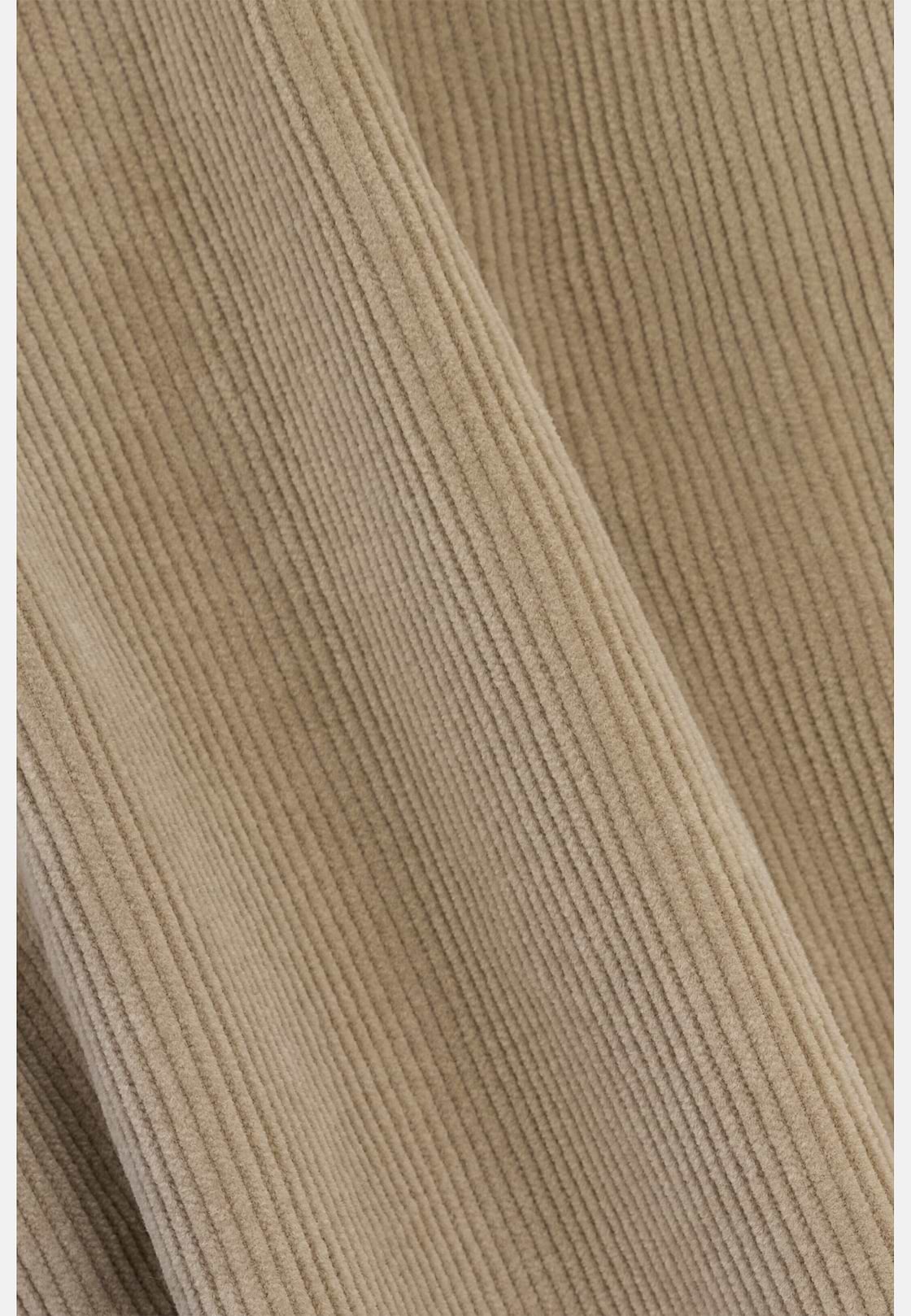 Pantalon en Velours Extensible, Beige, hi-res, 4