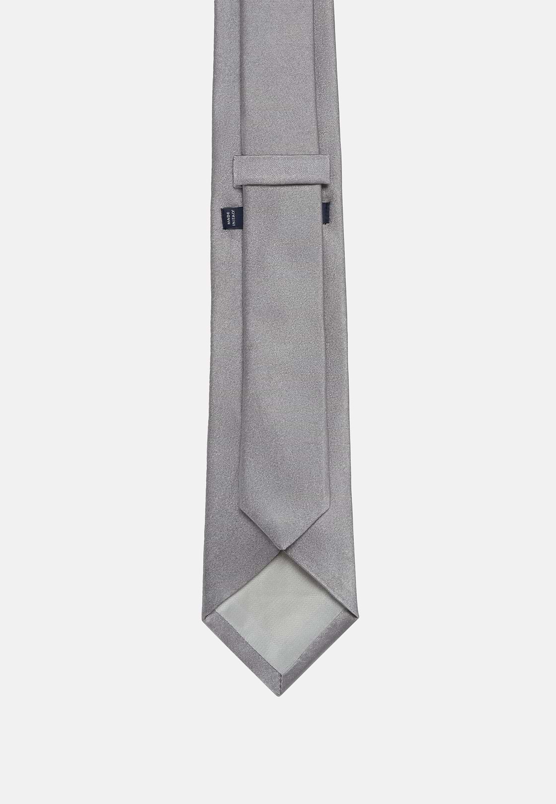 Silk Tie, Silver, hi-res