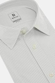 Polo En Jersey Japonais Regular Fit, Light grey, hi-res