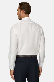 Shirt in Cotton Regular Fit, White, thumb, 6