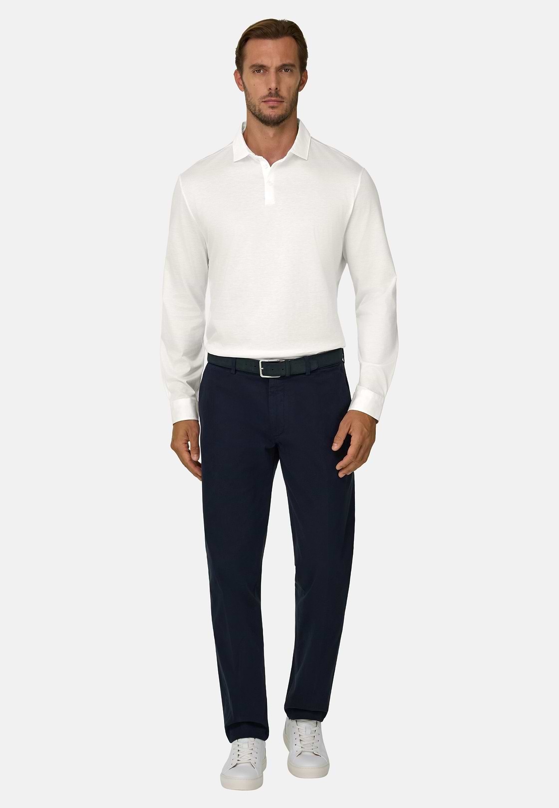 Ls Pima Cotton Polo, , hi-res, 2