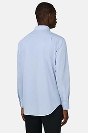 Polohemd Aus Japanischem Jersey Regular Fit, Hellblau, thumb, 3