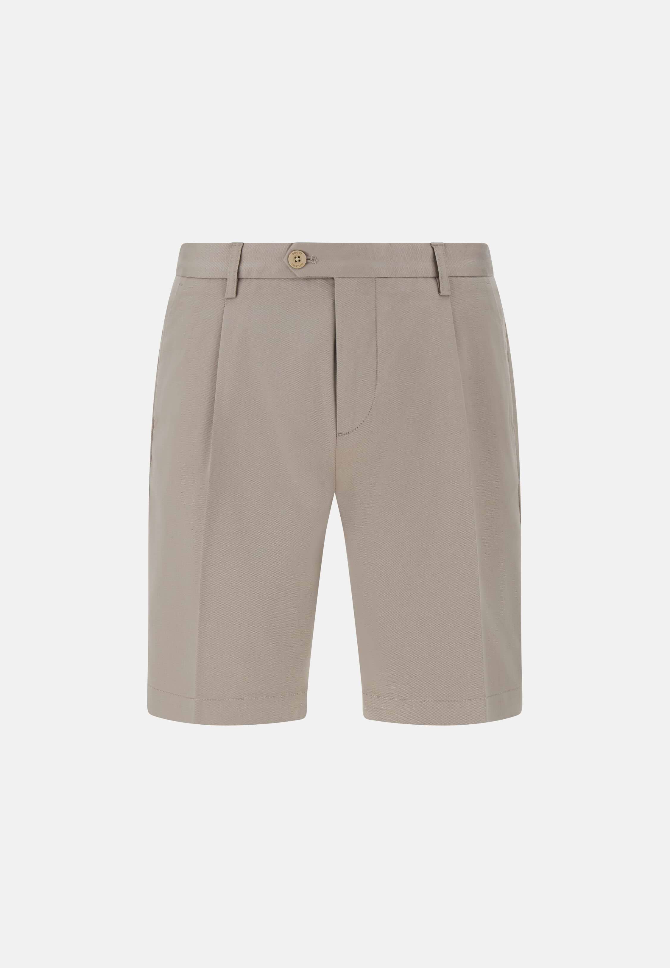 StretchCottonandTencelBermudaShorts