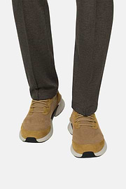 Sneakers Willow aus Mischgewebe Wolle, Keks, thumb, 2
