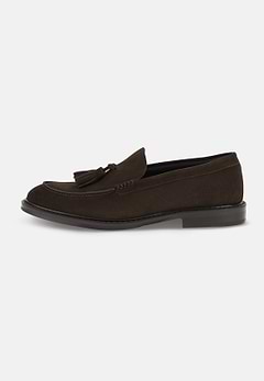 Loafers in Suede Leather