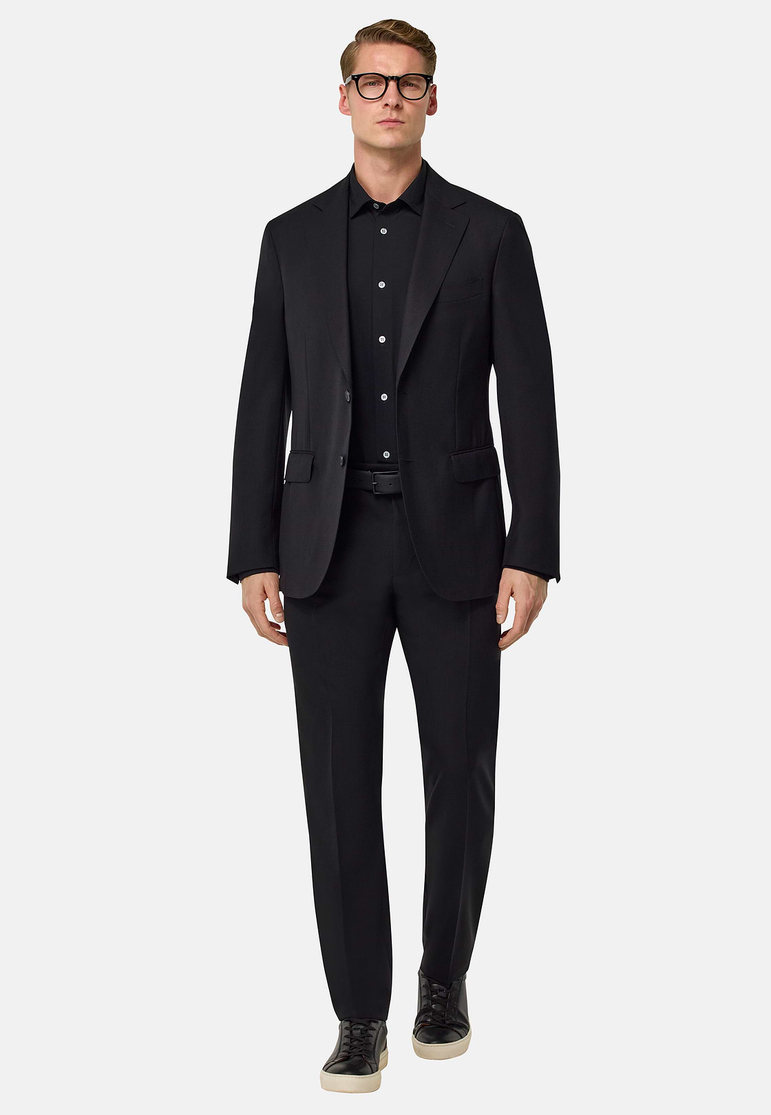 Travel wool jacket, Black, hi-res
