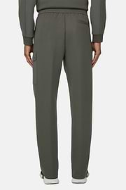 Jogginghose aus Mischgewebe Scuba B Tech, Militärgrün, thumb, 5