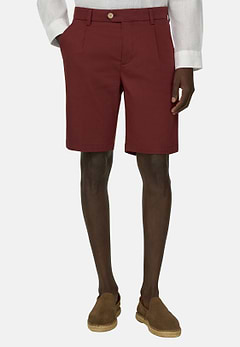 Bermudahose Aus Elastischem Tencel