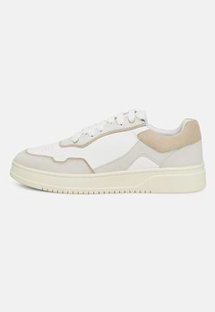 Leather Mix Trainers
