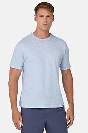 Cotton Jersey T-Shirts, Light Blue, hi-res
