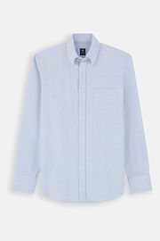 Overhemd in Oxford Katoen Regular Fit, Light Blue, thumb, 7