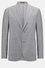 B Aria Light Grey Wool Jacket, Light grey, hi-res