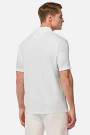 Polo En Piqué Performant S.Cafè®, Blanc, hi-res