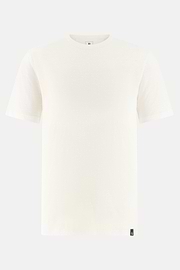 T-Shirt Aus Stretch-Leinen-Jersey, Weiß, thumb, 5