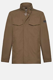 Field Jacket In Cotton Nylon, Taupe, hi-res