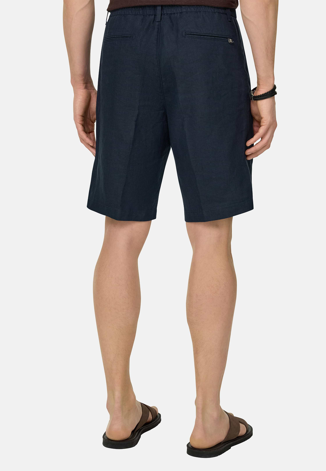 Bermuda En Lin, bleu marine, hi-res, 4