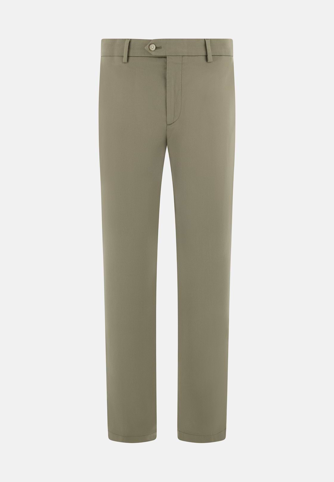 Pantalon En Coton Tencel Extensible, Vert, hi-res, 5