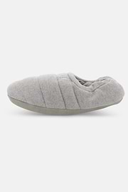 Slippers in Wool Blend, Light grey, thumb, 1