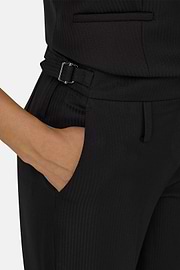 Pantalon Side Adjust, Noir, thumb, 3