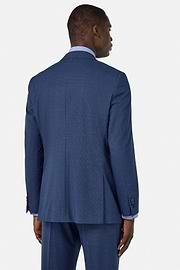 Anzug aus Wollstretch, Blau, hi-res
