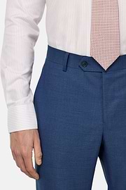 Pure Tropical Wool Suit, Indigo, thumb, 5