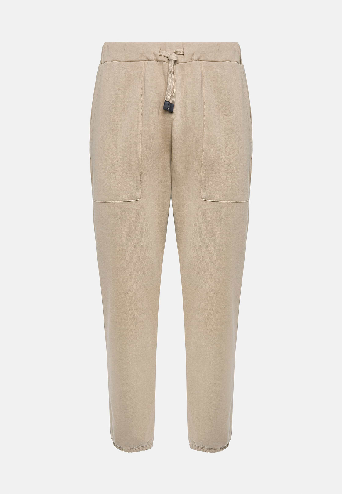 Pantalón De Algodón, Beige, hi-res