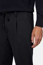 Pantalon En Laine B Tech, bleu marine, hi-res