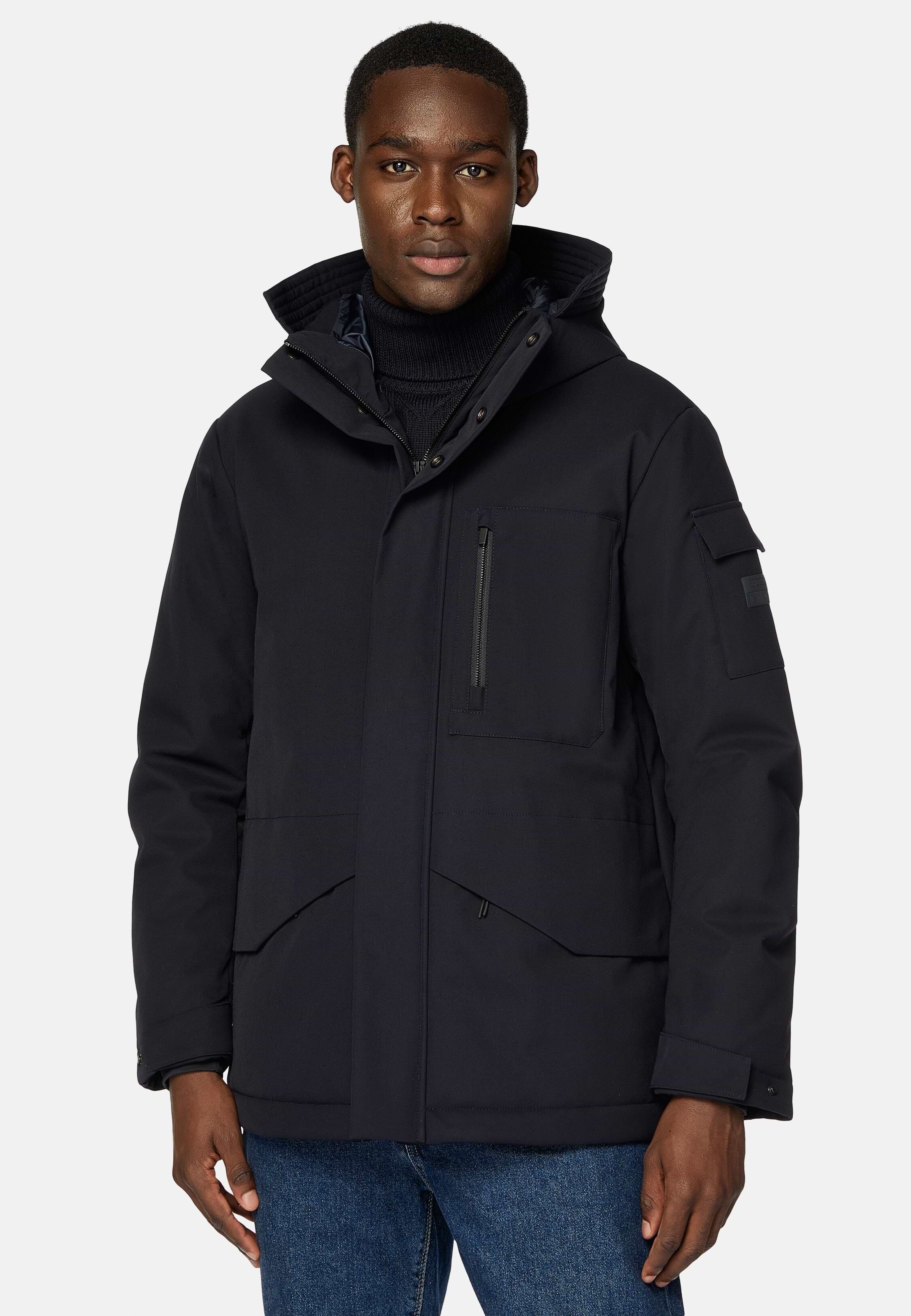 Men s Technical Fabric B Tech Parka Boggi Milano