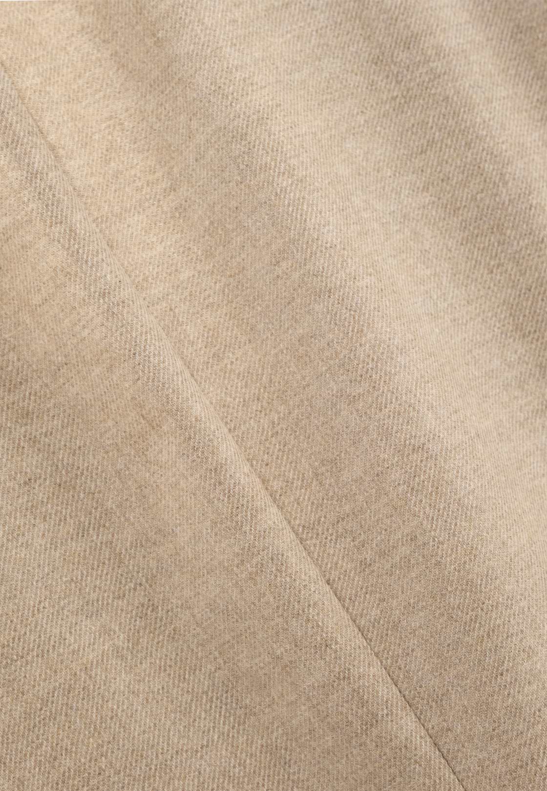 Blazer Double-Breasted in Wool Cashmere, Beige, hi-res, 5