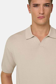 Polo Di Maglia In Cotone Seta, , thumb, 4