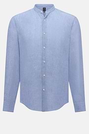 Regular Fit Linen Shirt, Light Blue, hi-res